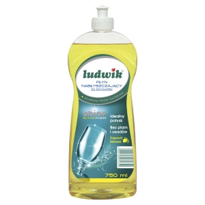 PLYN DO ZMYWAREK NABLYSZCZAJACY 750ML LEMON