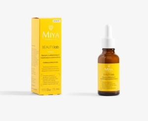 Miya Beauty.lab Serum mit Vitamin C, das Verfärbungen aufhellt, 30 ml