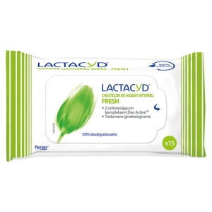 Lactacyd Fresh Intimate hygiene wipes 15 pieces