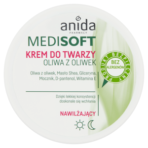 Anida Pharmacy Medisoft Feuchtigkeitsspendende Gesichtscreme Olivenöl 100 ml