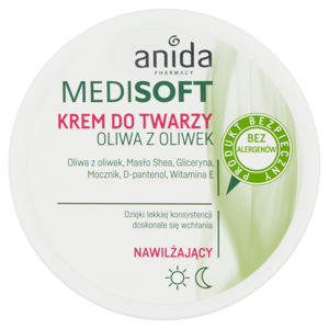 Anida Pharmacy Medisoft Nawilżający krem do twarzy oliwa z oliwek 100 ml