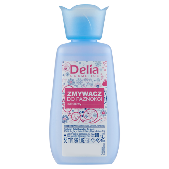 Delia Cosmetics Aceton Nagellackentferner 58 ml