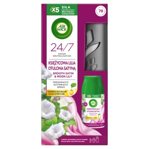 Air Wick Essential Oils Automatic Air Freshener Moon Lily Wrapped in Satin 250ml