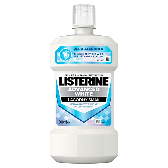 Listerine Advanced White Płyn do płukania jamy ustnej 500 ml