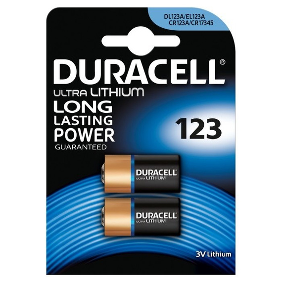 Duracell 123 Ultra Lithium Baterie litowe 2 sztuki