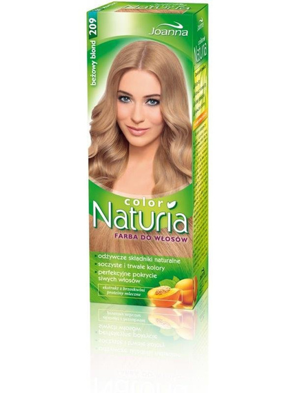 Joanna Naturia Color Hair dye beige blonde 209