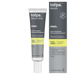 tołpa dermo men. max efekt krem-kompres stop podrażnieniom, 40 ml