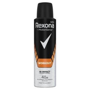 Rexona Men Workout Antiperspirant Aerosol 150 ml