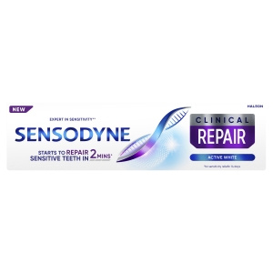 Sensodyne Clinical Repair Active White Zahnpasta mit Fluorid 75 ml