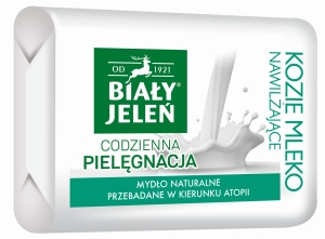 Biały Jeleń Mydło naturalne kozie mleko nawilżające 100 g