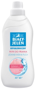 Biały Jeleń Hypoallergenic liquid laundry detergent silk wool down 1 l