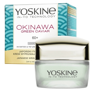 Yoskine Okinawa Green Cavior krem do twarzy zielonym kawiorem 60+ 50 ml