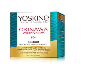 Yoskine Okinawa Green Cavior krem do twarzy zielonym kawiorem 60+ 50 ml