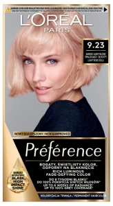 L'Oreal Paris Recital Preference 9.23 Helles Rose Gold Haarfärbemittel