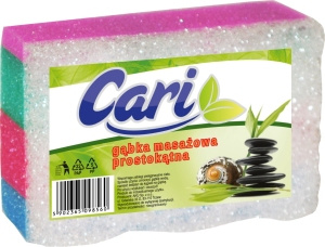 GABKA DO KAPIELI I MASAZU PROSTOKATNA