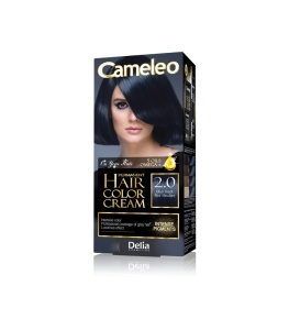 Farba do włosów CAMELEO OMEGA + 2.0 Granatowa Czerń / Blue Black