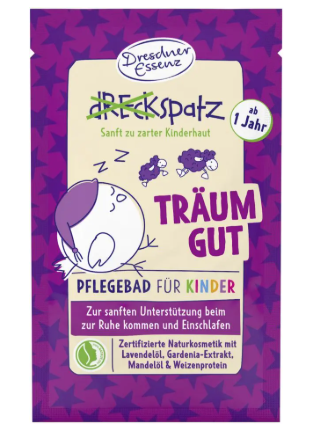 Dresdner Essenz KOLOROWYCH SNÓW lawendowa sól do kąpieli 40ml 