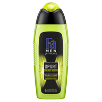 Fa Men Sport Energy Boost Shower Gel with 3in1 formula with guarana and ginseng scent 400 ml