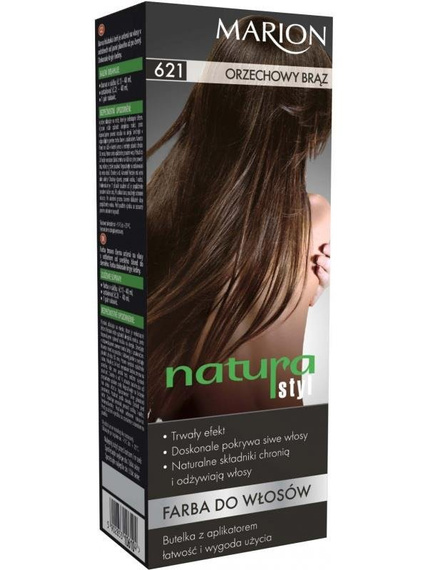 Marion Farba do włosów Natura Styl 621 orzechowy brąz