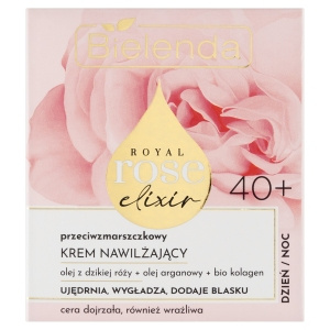 Bielenda Royal Rose Elixir 40+ Anti-Falten feuchtigkeitsspendende Tages- und Nachtcreme 50 ml
