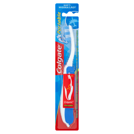 Colgate Portable / Travel szczoteczka do zębów składana SOFT miękka