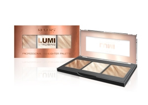 LUMI STROBING Zestaw trzech odcieni rozświetlaczy NR3