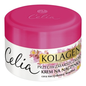 CELIA Kolagen Przeciwzmarszczkowy krem na naczynka, 50ml