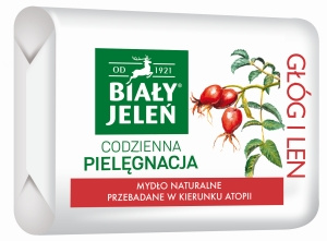 Biały Jeleń Natural soap hawthorn and flax 100 g