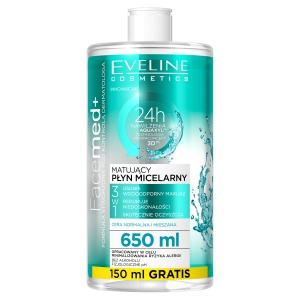 Eveline Cosmetics Facemed+ Mattierendes Mizellenfluid 3in1 650 ml