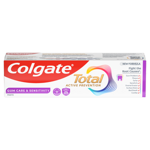 Colgate Total Gum Care & Sensitivity Multi-Protective Zahnpasta mit Fluorid, Minze, 75 ml