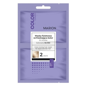 MARION Color Esperto – Lila Farbneutralisierende Maske für Blond 2x20 ml