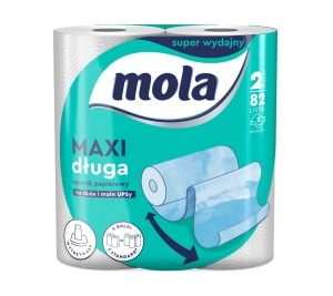 Mola Maxi long Paper towels 2 rolls