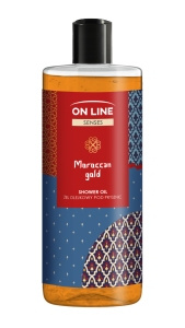 On Line Senses MOROCCAN GOLD Żel pod Prysznic Olejkowy 500 ml