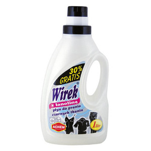 WIREK PŁYN D/PRANIA 1L 16-PRAŃ CZARNYCH TKANIN Z LANOLINĄ
