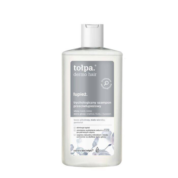  TOŁPA  dermo hair łupież. trychologiczny szampon przeciwłupieżowy, 250 ml