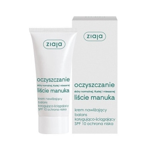 Ziaja Treatment Leaves Manuka Moisturizing balance a corrective-astringent SPF 10 50ml