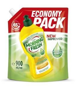 Morning Fresh Lemon Concentrated dishwashing liquid refill pack 900 ml