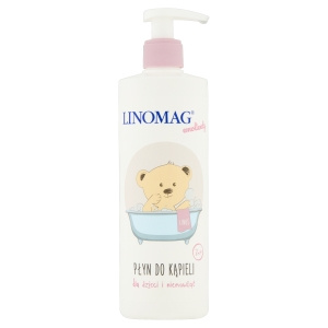 Linomag Emolienty Płyn do kąpieli dla dzieci i niemowląt 400 ml