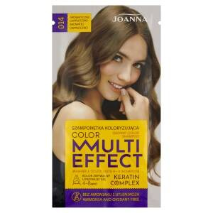 Joanna Multi Effect color Szamponetka koloryzująca aromatyczne cappuccino 014 35 g