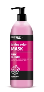 PINK BLONDE MASKA DO WLOSOW 500G BLOND,ROZJASNIONE,SIWE