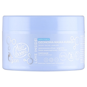 HairBoom O₃Zon Feuchtigkeitsspendende Ozon-Behandlungsmaske 225 ml