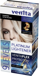 VENITA PLATINUM LIGHTENER PLATYNOWY ROZJAŚNIACZ DO WŁOSÓW Z SYSTEMEM OCHRONY VENITA PLEX
