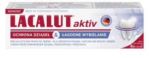 LACALUT Pasta do zębów Aktiv ochrona dziąseł & łagodne wybielanie 75 ml
