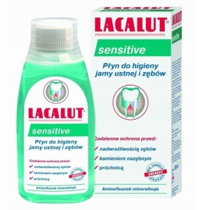 Lacalut Sensitive Liquid oral hygiene and teeth 300ml