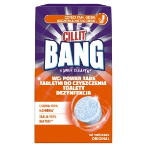 Cillit Bang Toilet Cleaning Tablets 135g (6 x 22.5g)