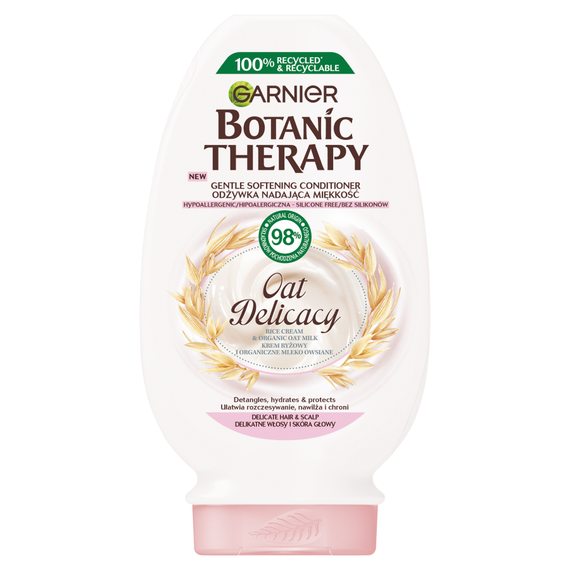 Garnier Botanic Therapy Softening Conditioner Rice Cream & Organic Oat Milk 200 ml