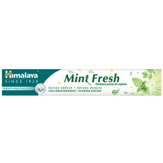 Himalaya Gum Expert Ziołowa pasta do zębów w żelu odświeżająca oddech Mint Fresh 75 ml