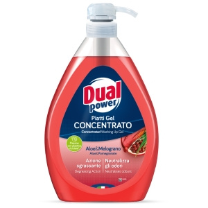 Dual Power Spülmittel Aloe & Granatapfel – 1L