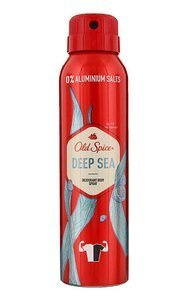 Old Spice Deep Sea Deodorant Spray For Men, 150ml, 48H Freshness, 0% Aluminum
