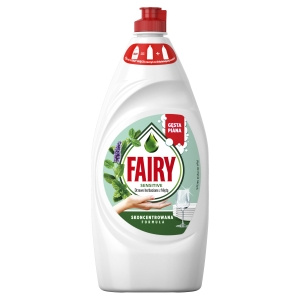 Fairy Sensitive Skin Tea Tree & Mint Washing-up liquid, gentle on the skin 900 ML
